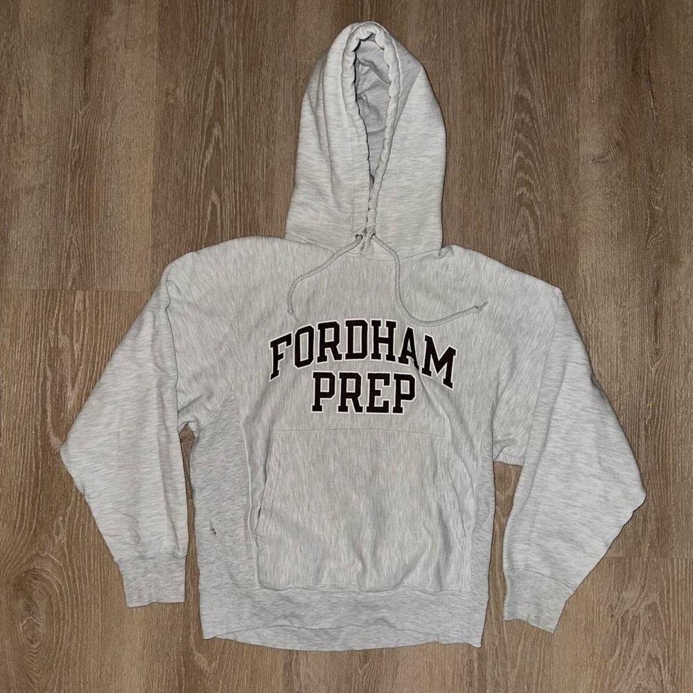 Vintage Y2k Fordham Prep Champion Reverse Weave Hoodie